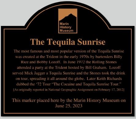 Celebrate National Tequila Sunrise Day where it has important Bay Area roots